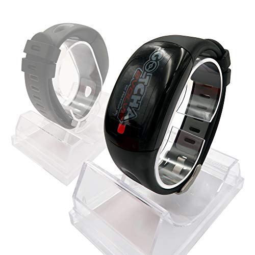 Buy now Go-tcha Evolve LED-Touch Wristband Watch for Pokemon Go with Auto Catch and Auto Spin - Black/Gray at indiglob india