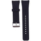 Buy now ECSEM Large Silicone Replacement Wristbands Compatible with Samsung Gear S2 SM-R720 SM-R730 Smartwatch - Gear S2 Band/Strap - Black at indiglob india