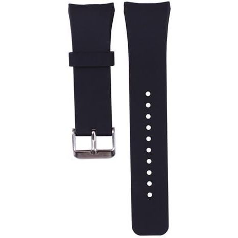 Buy now ECSEM Large Silicone Replacement Wristbands Compatible with Samsung Gear S2 SM-R720 SM-R730 Smartwatch - Gear S2 Band/Strap - Black at indiglob india