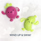 Buy now Itzy Ritzy Wind-Up Swimming Bath Toys – Set of 2 Wind-Up Floating Bath Toys - Water Playtime Set for Tub or Pool, Designed for Ages 6 Months and Up (Pickle & Beet) at indiglob india
