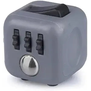 Antsy Labs The Original Fidget Cube, Stress Relief Desk Toy with 6 Sides, Gadget for Focus, Anxiety Relief, Sensory Processing Challenges, Fun Gift for Kids, Teens, and Adults, Pocket-Sized, Aqua