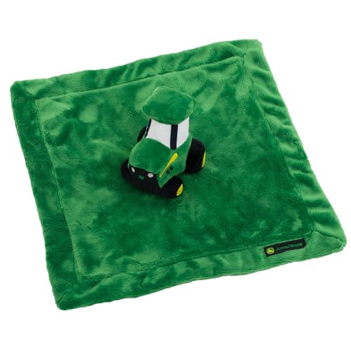 Buy now John Deere Tractor Newborn Baby Boys Security Blanket Green One Size at indiglob india