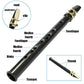 Buy now Pocket Saxophone Kit Mini Sax Portable Woodwind Instrument with Lid, Mouthpiece, Carrying Bag, Fingering Charts at indiglob india