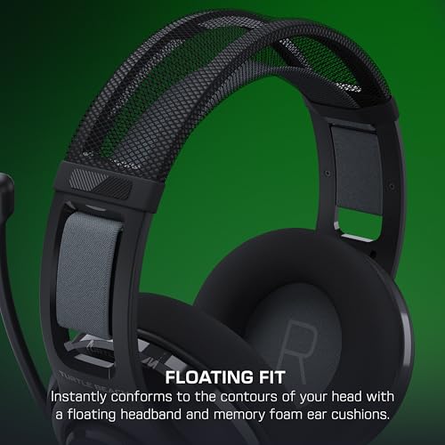 Buy now Turtle Beach Atlas 200 Wired Gaming Headset Officially Licensed for PlayStation, PS5, PS4-50mm Nanoclear Drivers, Flip-to-Mute Mic, Memory Foam Cushions, Floating Headband - Black at indiglob india