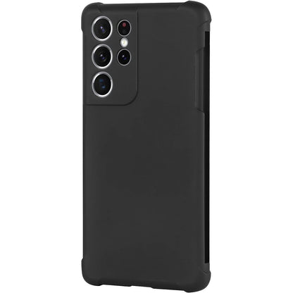 iCoverCase for Samsung Galaxy S21 Ultra Clear Case with S Pen Holder, Flexible Soft TPU (S-Pen Not Included) Transparent Full Protective Case (Clear)