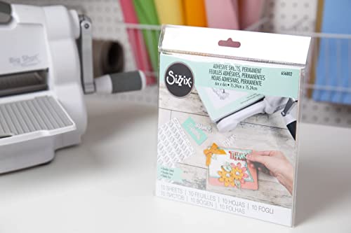 Buy now Sizzix Adhesive Sheets, 6 by 6-Inch, 10/Pack at indiglob india