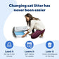 Buy now PetSafe ScoopFree Disposable Crystal Cat Litter Tray - Easy Cleaning Box - Refill Tray for Electric Litter Box - Fragrance Free - 4.3 lb Bags - 6 Pack at indiglob india