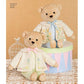 Buy now Simplicity 8155 Make Your Own Teddy Bear with Accessories and Clothes Sewing Pattern, 6 Pieces at indiglob india