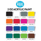Buy now Palmer 2oz 16 Color Acrylic Paint Set, Perfect Color Selection at indiglob india