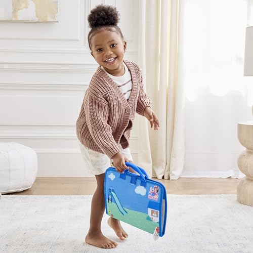 Buy now Melissa & Doug?? Ms. Rachelƒ?› What to Wear Felt Activity Board Take-Along Preschool Learning Toy for Boys and Girls - FSC Certified at indiglob india