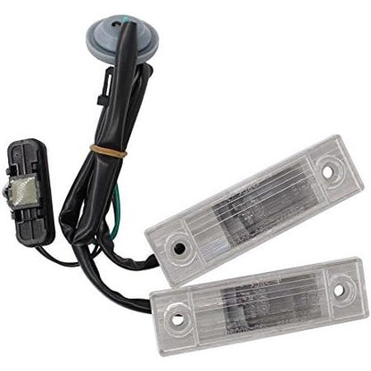 Rear Trunk Release Switch Licence Plate Lamp Light Switch Button Assembly Replacement for Chevrolet Cruze 2011-2014 Replace# 95107229 95961097