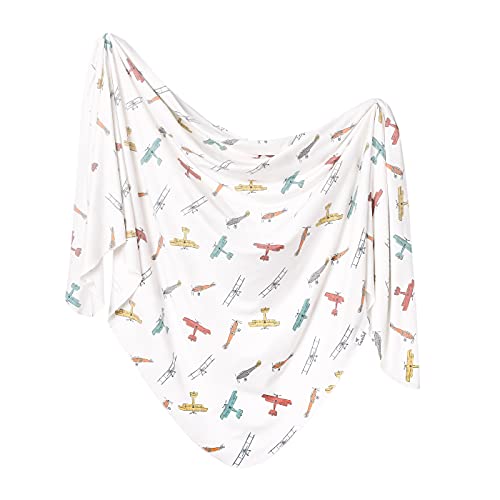 Buy now Copper Pearl Large Premium Knit Baby Swaddle Receiving Blanket Ace at indiglob india