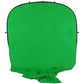 Fotodiox Pro Collapsible Background - 5x7’ Chromakey Green/Chromakey Blue 2-in-1 Background Panel