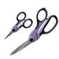 Buy now SINGER ProSeries Sewing 8.5" Heavy Duty Fabric Scissors and 4.5" Craft Detail Scissors Set, Lilac Purple, Set of 2 Sewing Scissors at indiglob india