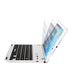 Buy now Arteck Ultra-Thin Apple iPad Mini Bluetooth Keyboard Folio Case Cover with Built-in Stand Groove for Apple iPad Mini 3/2 / 1 / iPad Mini with Retina Display with 130 Degree Swivel Rotating at indiglob india