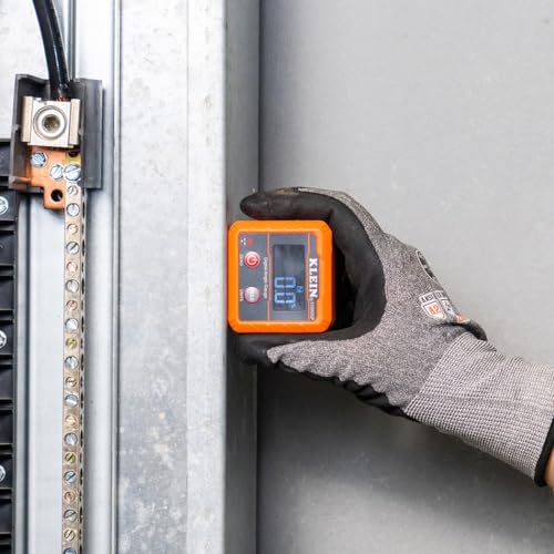 Buy now Klein Tools 935DGGP Angle Finder, Digital Gauge with Strong Magnetic Base, Converts Between Degrees, Percent Grade, In/Ft, mm/m at indiglob india