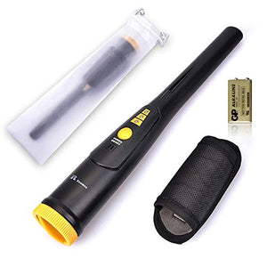 Buy now RM RICOMAX Metal Detector for Adults 【3 LED Range Indicators & 360° Area of Detection】 【IP66 Partially Waterproof & Buzzer Vibration Sound】 10.8" Lightweight, Handheld Pinpointer Belt Holster, Handheld Metal Detector Pinpointer Belt Holster at indiglob india