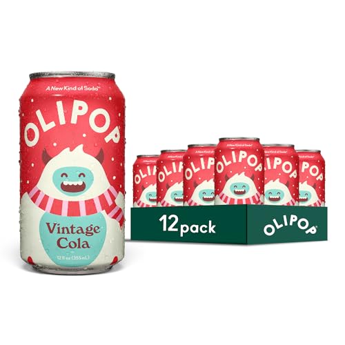 Buy now OLIPOP Prebiotic Soda Pop, SpongeBob Pineapple Paradise, Pantry Pack Packed with Prebiotics, Fiber, and Botanicals, Gluten Free, Vegan, GMO Free, 12oz Skinny Can (12-Cans) at indiglob india