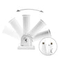Buy now Anley Multi-Position Flag Pole Mounting Bracket with Hardwares - Made of Aluminum - Strong and Rust Free - 1" Diameter (White) at indiglob india