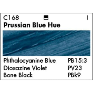 Grumbacher Academy Acrylic Paint, 75ml/2.5 Ounce Plastic Tube, Prussian Blue (C168P)