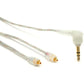 Shure EAC64CL 64 -Inch Detachable Earphone Cable for SE215, SE315, SE425 and SE535 Earphones (Clear)