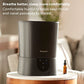 Buy now Honeywell Easy-to-Care Filter Free Warm Mist Humidifier, Medium Rooms, 1.5 Gallon Tank ƒ?? Humidistat for Bedroom, Home or Office Black at indiglob india