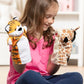 Buy now Melissa & Doug Zoo Friends Hand Puppets (FFP) at indiglob india