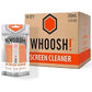 WHOOSH! Screen Shine Go - 1 fl oz Refillable Screen Cleaner Kit with Microfiber Cloth for MacBook, Phone, iPad & Eyeglasses - Powerful Streak-Free Cleaning - Pocket-Sized, TSA-Approved for Travel
