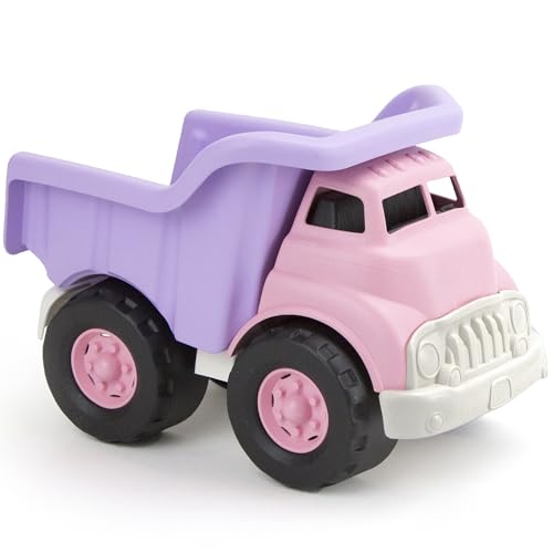 Buy now Green Toys Dump Truck in Pink Color - BPA Free, Phthalates Free Play Toys for Improving Gross Motor, Fine Motor Skills. Play Vehicles at indiglob india