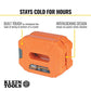 Buy now Klein Tools 62811 Reusable Ice Packs for Cooler Bags and Lunch Boxes, Interlocking Design, Heavy Duty for Daily Use, Quick Freeze, 2-Pack at indiglob india
