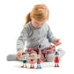 Buy now Tender Leaf Toys - Doll Family - Cute Wooden Flexible Doll Family for Kid's Dollhouse, Four Pcs of Multicultural Mom, Dad, Boy and Girl - Age 3+ at indiglob india