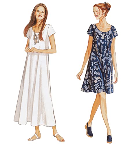 Buy now New Look U06352A Misses' Dress Sewing Pattern Packet, Code 6352, Sizes 8-10-12-14-16-18 at indiglob india