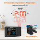 Buy now SMARTRO SC91 Projection Alarm Clock for Bedrooms with Weather Station, Wireless Indoor Outdoor Thermometer, Temperature Humidity Monitor Gauge Hygrometer at indiglob india