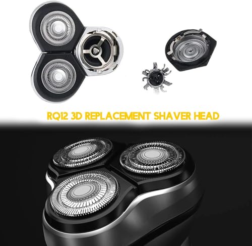 Buy now RQ12 Replacement Shaver Head Compatible with Philipss Norelcos RQ11 RQ10 Sensotouch 3D 1260X RQ1250 RQ1295 RQ1180 Arcitec Razor Shaving Unit Triple 3D at indiglob india