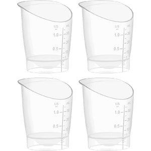 Maymom Baby Feeding cup; Graduated Cup for Dosing Medicine; 1 oz (4ct)
