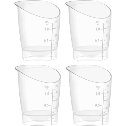 Maymom Baby Feeding cup; Graduated Cup for Dosing Medicine; 1 oz (4ct)