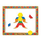 Buy now Melissa & Doug Deluxe Wooden Magnetic Pattern Blocks Set - Educational Toy with 120 Magnets and Carrying Case, Multi/None, 1 EA, English Only. at indiglob india