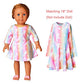 Buy now Long Sleeve Unicorn Dresses for Girls Kids 10 11 Matching 18 inch American Doll at indiglob india