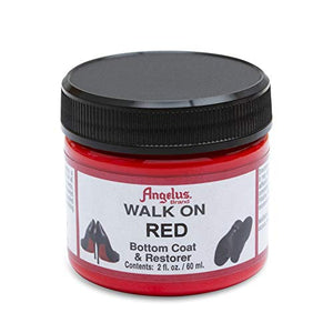 Buy now Angelus Walk on Red Paint Restorer – for Red Bottoms, Color Renewal for Christian Louboutin High Heels and Leather Shoes – Durable, Flexible, and Easy Application – 2 fl oz at indiglob india
