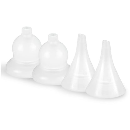 Baby Nasal Aspirator Replacement Tips - 2 Sets/4 Pieces Reusable Tips Compatible with Watolt / Grownsy / LittleTora / HEYVALUE / X-Bosak / Cocobela / TEQIN