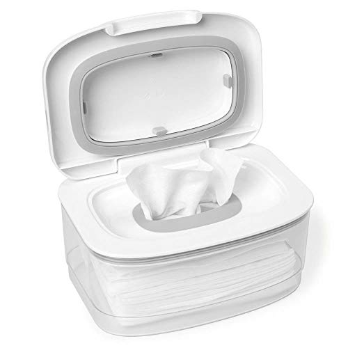 Buy now Skip Hop Wipes Dispenser, Nursery Style, Clear/White at indiglob india