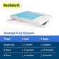 Buy now PetSafe ScoopFree Disposable Crystal Cat Litter Tray - Easy Cleaning Box - Refill Tray for Electric Litter Box - Fragrance Free - 4.3 lb Bags - 6 Pack at indiglob india