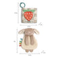 Buy now Itzy Ritzy Bunny Lovey & Crinkle Book Gift Set - Learn & Snuggle Gift Set Includes Soft Sherpa Bunny Lovey & Soft Book with Flap, Textures & Crinkle Sounds (Bunny) at indiglob india