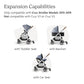 Buy now UPPAbaby Piggyback Ride-Along Board for Cruz Stroller Models 2015-2019 - Quick Attachment for Children to Stand + Stroll - 55 lbs. Weight Capacity,Black/Brown at indiglob india