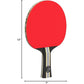 STIGA Titan Performance Ping Pong Paddle - 5-ply Ultra-Light Blade - 2mm Premium Sponge - Flared Handle for Premium Grip - Performance Table Tennis Racket for Advanced Play