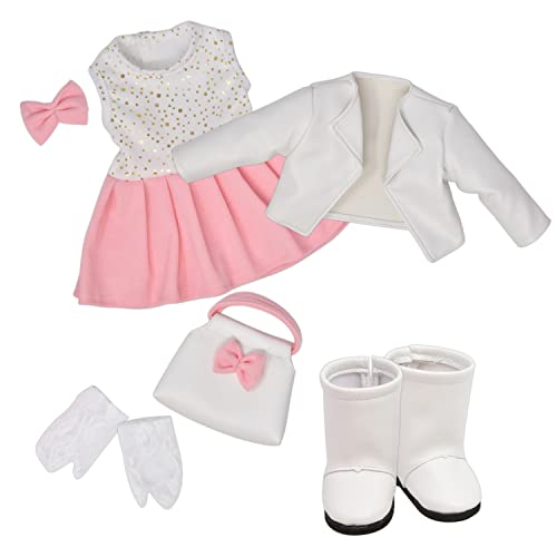 Buy now Gift Boutique 18 Inch Girl Doll, Fashion Doll with Fine Brown Hair for Styling Clothes Shoes and Accessories Princess Doll for Girls and Kids at indiglob india
