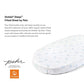Buy now Stokke Sleepi Fitted Sheet by Pehr V2, Elephant - Not Compatible with Sleepi Bed Mattress Made After August 2022-100% Cotton at indiglob india