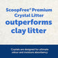 Buy now PetSafe ScoopFree Premium Natural Cat Litter - Eco-Friendly Long-Lasting Litter - High Absorbency & Low-Tracking Design - Non-Clumping Pebbles - 4.2 lb Bag - 2 Pack at indiglob india