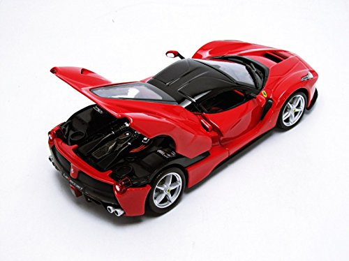 Buy now Bburago Ferrari Race and Play LaFerrari 1/24 Scale Diecast Model Vehicle Red at indiglob india