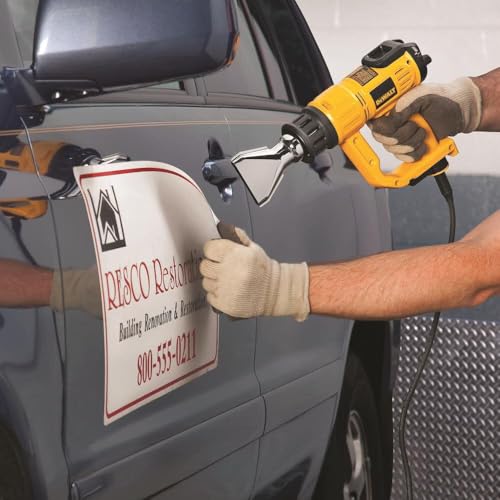 Buy now DEWALT Heat Gun with LCD Display & Hard Case/Accessory Kit (D26960K), Yellow at indiglob india